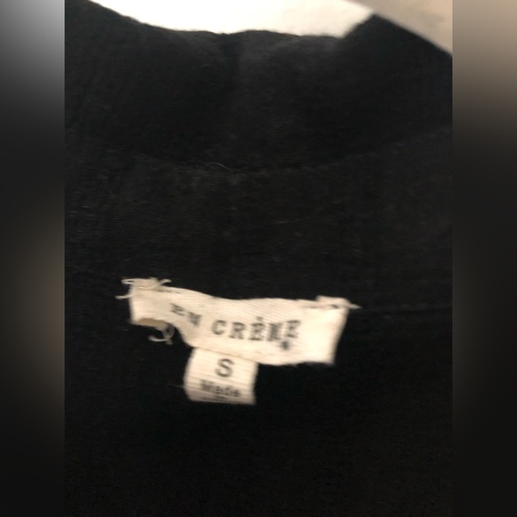 Black, button up shirt dress - Picture 3 of 3